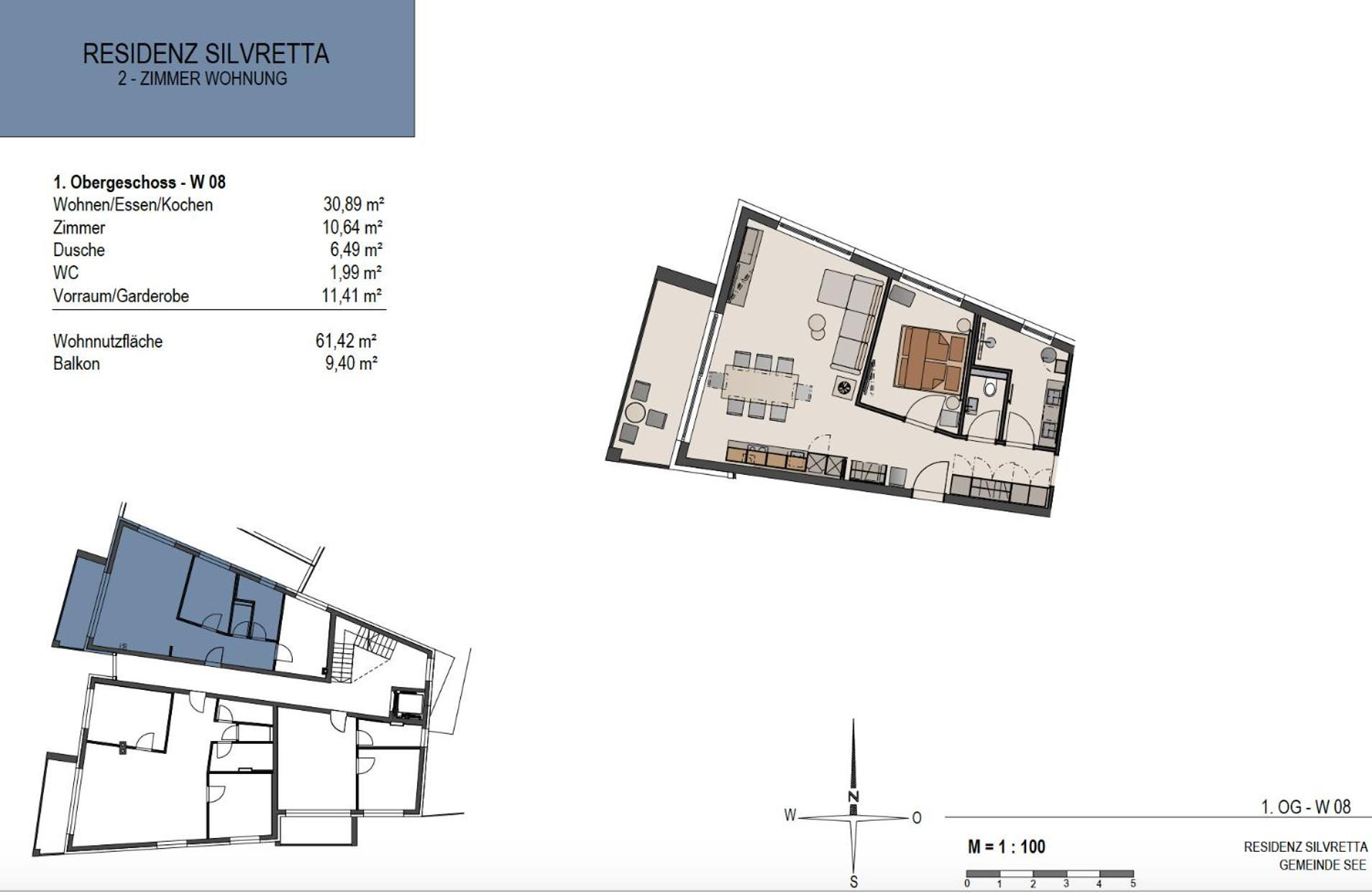 Apartment Stilvolles, Lichtdurchflutetes Luxus-appartement In Der Residenz Silvretta - Inklusive Silvretta Card Premium See